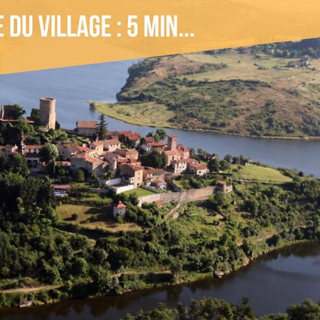 Les Yourtes O Fil 2 L'Eau Saint-Jean-Saint-Maurice-sur-Loire Buitenkant foto