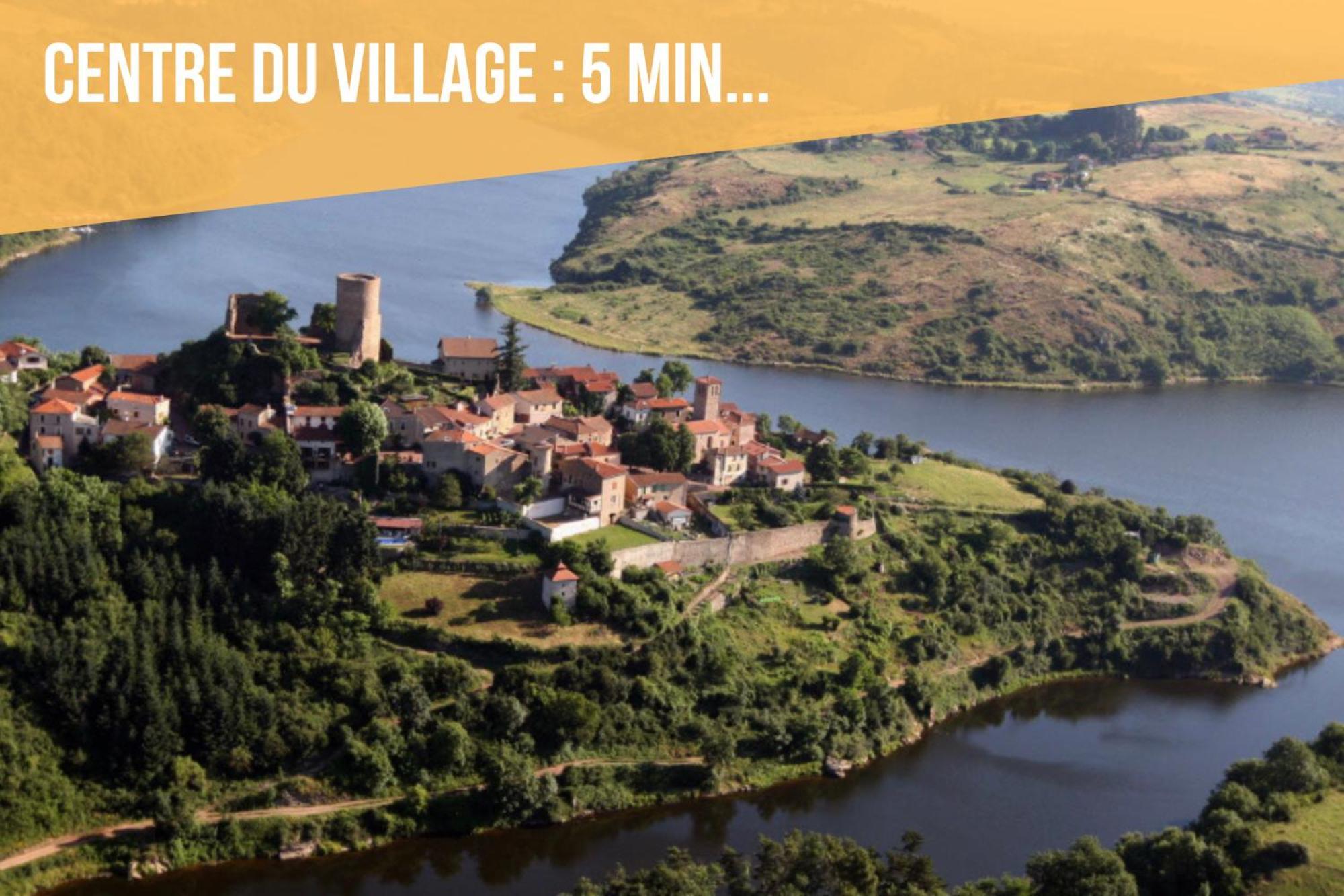 Les Yourtes O Fil 2 L'Eau Saint-Jean-Saint-Maurice-sur-Loire Buitenkant foto